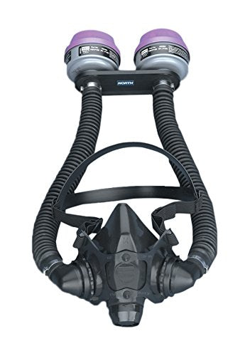 North by Honeywell Backpack Adapter Respirator with Peel-Away Windows, Wipes & Storage Bag