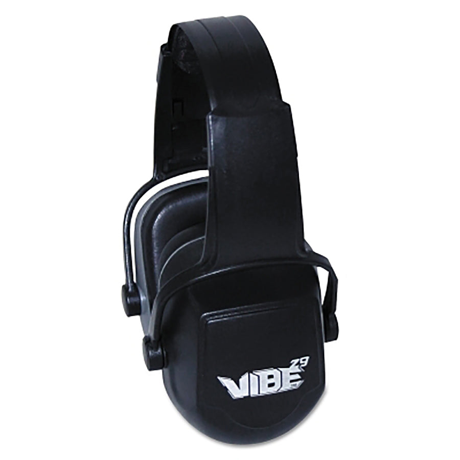 H70 VIBE Earmuff, 29 dB NRR, Black, Over-the-Head - Pack of 1