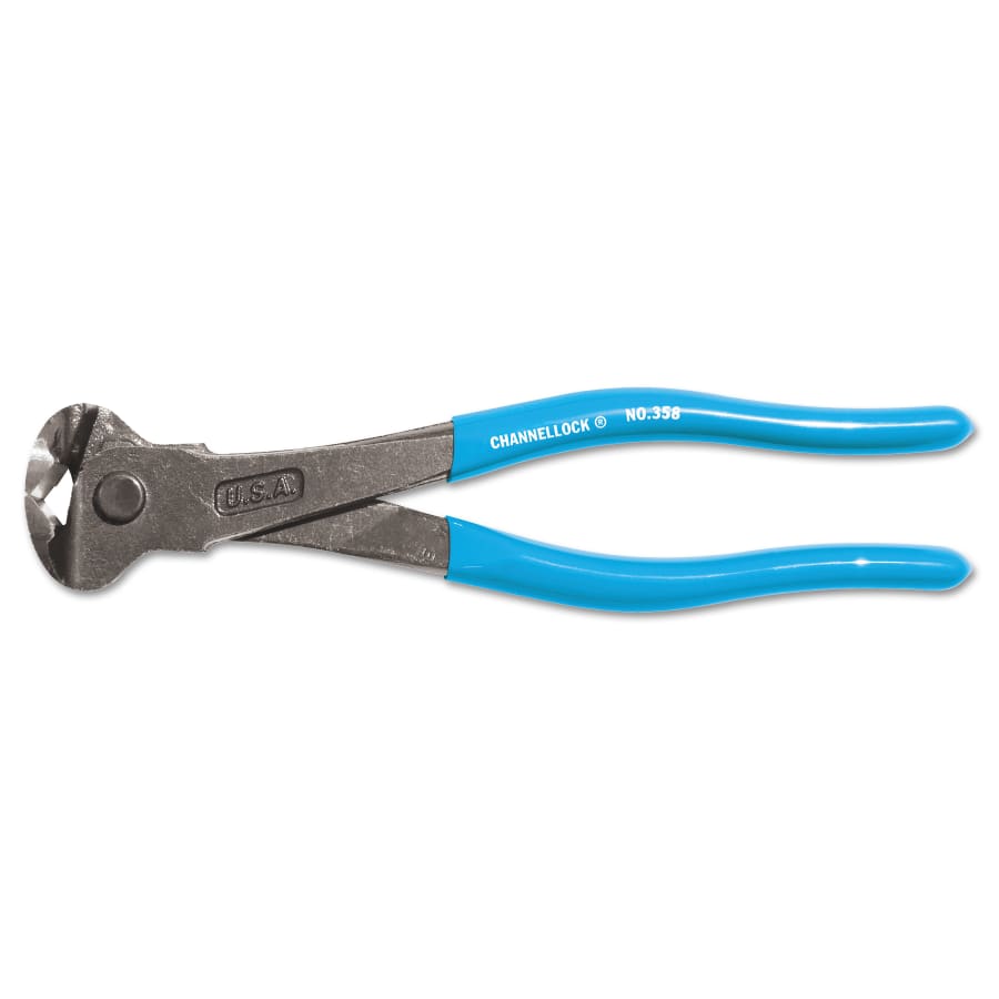 Cutting Plier-Nipper 8 Inch, Polish, Plastic-Dipped Grip - Pack of 1