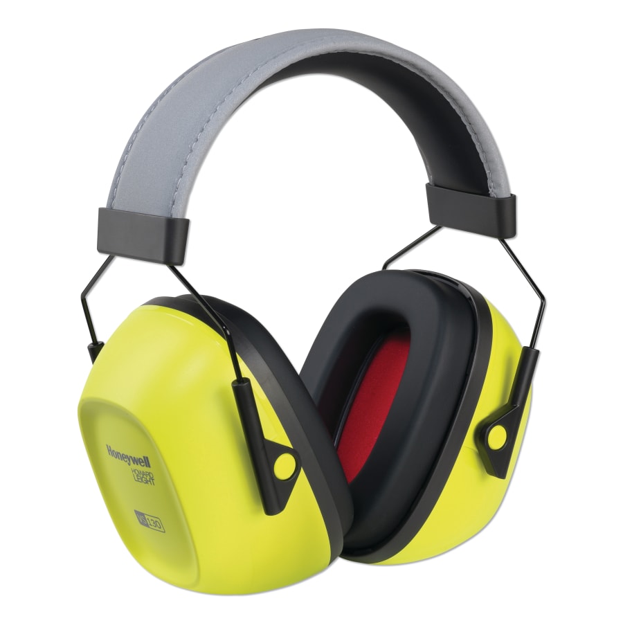 VeriShield 100 Series Passive Earmuffs 30 DB Hi-Viz Yellow Over-the-Head Pack of 1