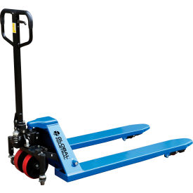 Global Industrial&#153; Dual-Direction Manual Pallet Jack 5000 lb Capacity 27""W x 48""L Forks