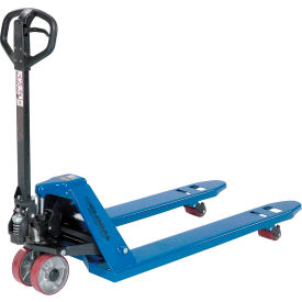 Global Industrial&#153; Quick-Lift Manual Pallet Jack 5500 lb. Capacity 27""W x 48""L Forks