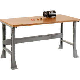 Global Industrial&#153; Workbench with Flared Leg 72 x 30"" Shop Top Square Edge