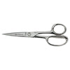 Crescent 186-1DSN Industrial Shears with Enlarged Lower Ring, 8.125 Inch OAL Silver Sharp Pack of 1