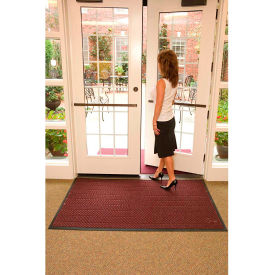 WaterHog&#174; Max Herringbone Classic Border Entrance Mat 3/8"" Thick 4' x Up To 60' Blue