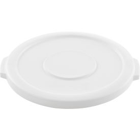 Global Industrial&#153; Plastic Trash Can Lid - 10 Gallon White
