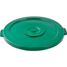 Global Industrial&#153; Plastic Trash Can Lid - 44 Gallon Green