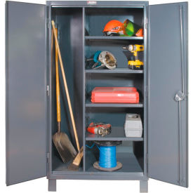Durham&#174; Heavy Duty Maintenance Storage Cabinet 48""W x 24""D x 78""H All-Welded Gray