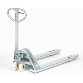 Global Industrial&#153; Manual Pallet Jack Galvanized 5500 lb. Capacity 27""W x 48""L Forks