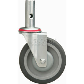 Replacement 5"" Swivel Casters - Pair - For Global Industrial&#153; 2-in-1 & 3-in-1 Hand Trucks