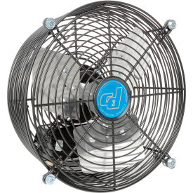 Continental Dynamics&#174; 10"" Direct Drive Exhaust Fan 3 Speed 1500 CFM 1/30 HP