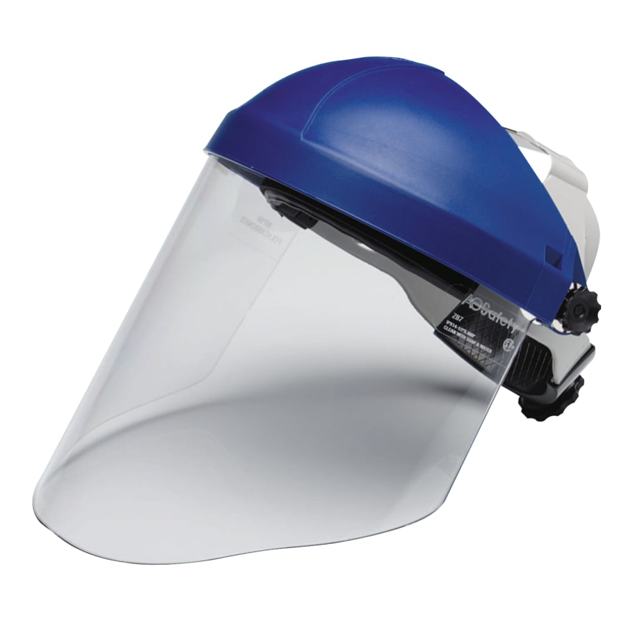 Ratchet Headgear H8A with 3M Clear Polycarbonate Faceshield WP96 - Uncoated Clear (Pack of 1)