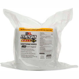 2XL Super Saver Mega Roll Sanitizing Wipe Refill -Extra Large2300 Wipes/Roll 2 Rolls/Case- 2XL-422