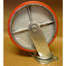 Polyurethane Casters 8 x 2 for Global Industrial&#8482; Self-Dumping & Low Profile Hoppers