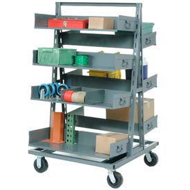 Double Sided Tray Truck 38 x 40 x 67 2000 Lb. Capacity