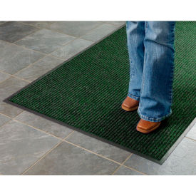 Apache Mills Brush & Clean&#153; Entrance Mat 3/8"" Thick 4' x Up to 60' Hunter Green