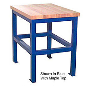 Built-Rite Standard Shop Stand Maple Butcher Block Square Edge 24
