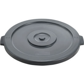 Global Industrial&#153; Plastic Trash Can Lid - 20 Gallon Gray