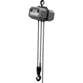 JET&#174; SS 1 Ton Electric Chain Hoist 20' Lift 19.7 FPM 115 / 230V