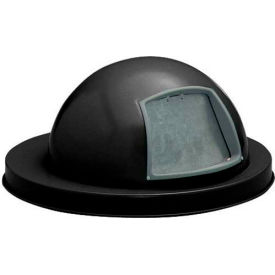 Witt Industries Dome Lid For Mesh Trash Can Black