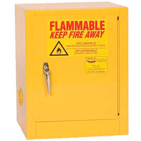 Eagle Countertop Flammable Cabinet - Manual Close Door 4 Gallon
