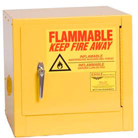 Eagle Compact Flammable Cabinet - Self Close Door 2 Gallon