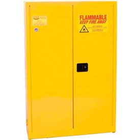 Eagle Paint/Ink Safety Cabinet with Self Close - 30 Gallon Yellow