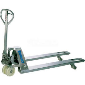 Wesco&#174; Stainless Steel Manual Pallet Jack 4400 lb. Capacity 27""W x 48""L Forks