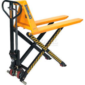 Wesco&#174; Telescoping Manual High-Lift Pallet Truck 2200 lb. Capacity 21""W x 44-1/2""L Forks