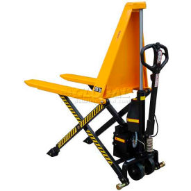 Wesco&#174; Non-Telescoping Electric High Lift Pallet Truck 2200 lb. Capacity 21""W x 45""L Forks