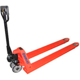 Wesco&#174; Manual Extra-Long Fork Pallet Jack 3300 lb. Capacity 27""W x 98""L Forks
