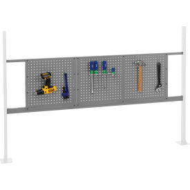 Global Industrial&#153; 18"" & 36"" Pegboard Panel Kit 72""W Gray