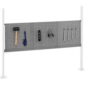 Global Industrial&#153; 18"" & 36"" Pegboard Panel Kit 60""W Gray