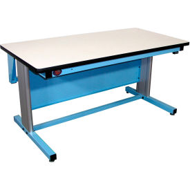 Pro-Line 60 x 30 ELE6030C-L14 Ergoline Electric Height Adjustable Workbench ESD Laminate Top