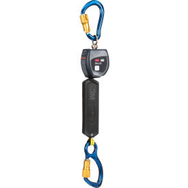 3M&#153; DBI-SALA Nano-Lok Personal Self Retracting Lifeline w/ Anchor Hook & Web Carabiner 6 Ft.
