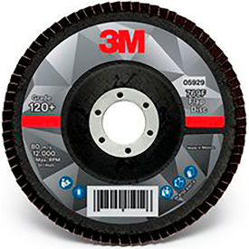 3M&#153; Flap Disc 769F 05929 T29 5"" x 7/8 in 120+ YF-weight 10 Per Case