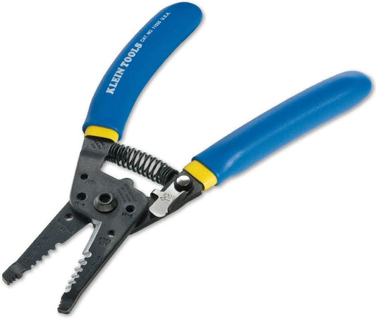 Klein Tools 409-11055 Wire Cutter Stripper Stranded Solid Cuts Copper Wire Pack of 1