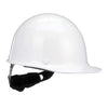 MSA 454-475396 Skullgard Cap Style Safety Hard Hat with Fas-Trac III Ratchet Suspension | Non-slotted Cap White Pack of 1