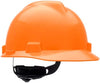 MSA 454-488146 V-Gard Cap Style Safety Hard Orange Hat Suspension Polyethylene Straps Pack of 1