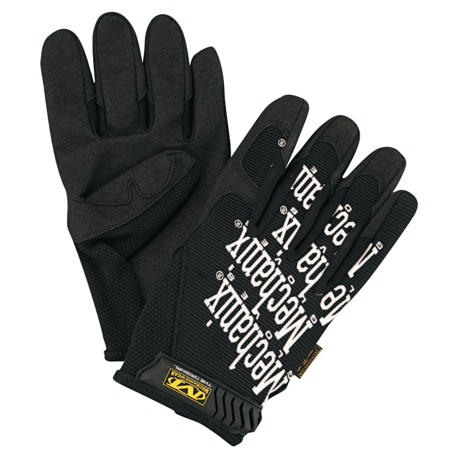 Original Gloves, Nylon, Synthetic Leather, Thermal Plastic Rubber X-Large, Black - Pack of 1