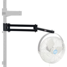Global Industrial&#153; Pivot Arm For 12"" Diameter Fan 23""L Black