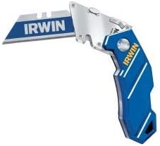 Irwin 586-2089100 Folding Lock Back Utility Knife Pack of 1