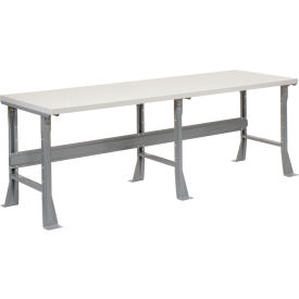 Global Industrial&#153; Extra Long Workbench 96 x 30"" Flared Leg Laminate Square Edge