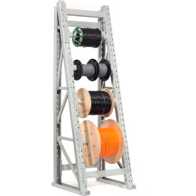 Global Industrial&#8482; Reel Rack Starter Unit 24""W x 24""D x 120""H