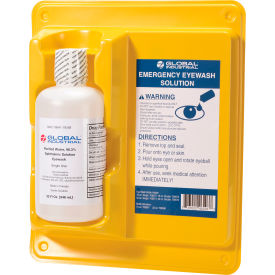 Global Industrial&#153; Single Bottle Eyewash Station 32 Oz.