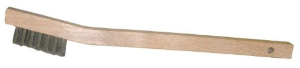 10-Piece Weiler Scratch Brush Set: Stainless Steel & Brass Brushes