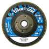 Weiler 804-50810 Vortec Pro Zirconia Alumina Type 29 Flap Disc 80 Grit Pack of 1
