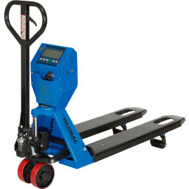 Global Industrial™ Low-Profile Manual Pallet Jack Scale Truck 5000 lb. Cap. 22
