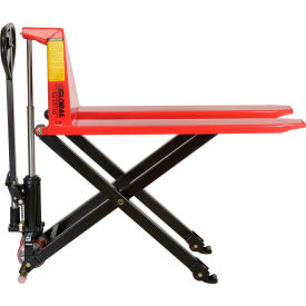Global Industrial&#153; Manual High-Lift Skid Jack Truck 2200 lb. Capacity 20-1/2""W x 45""L Forks
