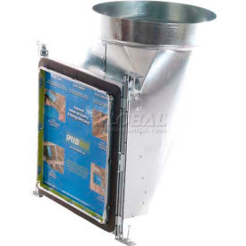 Speedi-Boot 90&#176; Register Vent Boot Adj. Hangers SBS-10106 NB 10"" X 10"" X 6""